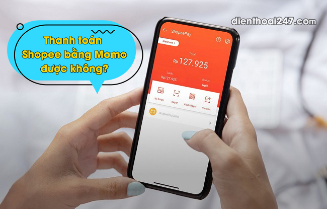 Cách thanh toán Shopee bằng Momo